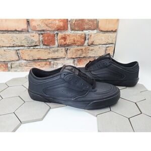 New VANS Rowley Men's Sz 7 Triple Black 66/99 Sk8 Low Top Shoes Black Rare 2021